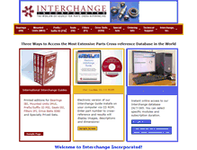 Tablet Screenshot of interchangeinc.com